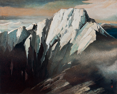 Artwork White Yushan by Liu Keng-ku